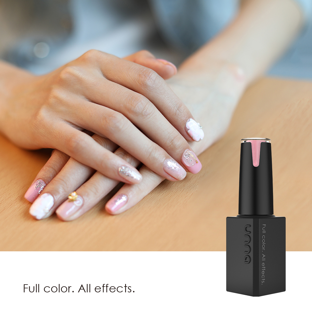 Vernis à ongles de couleur crème naturelle pour la beauté de l'art des ongles